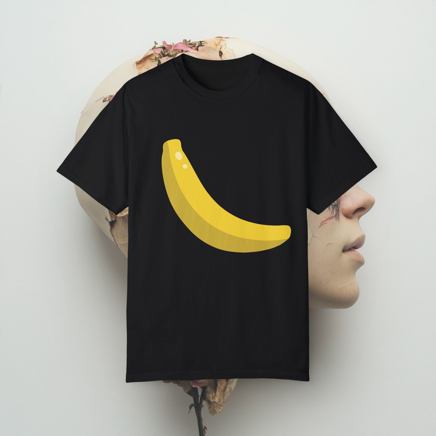 Banana Minimalistic Art Unisex T-shirt