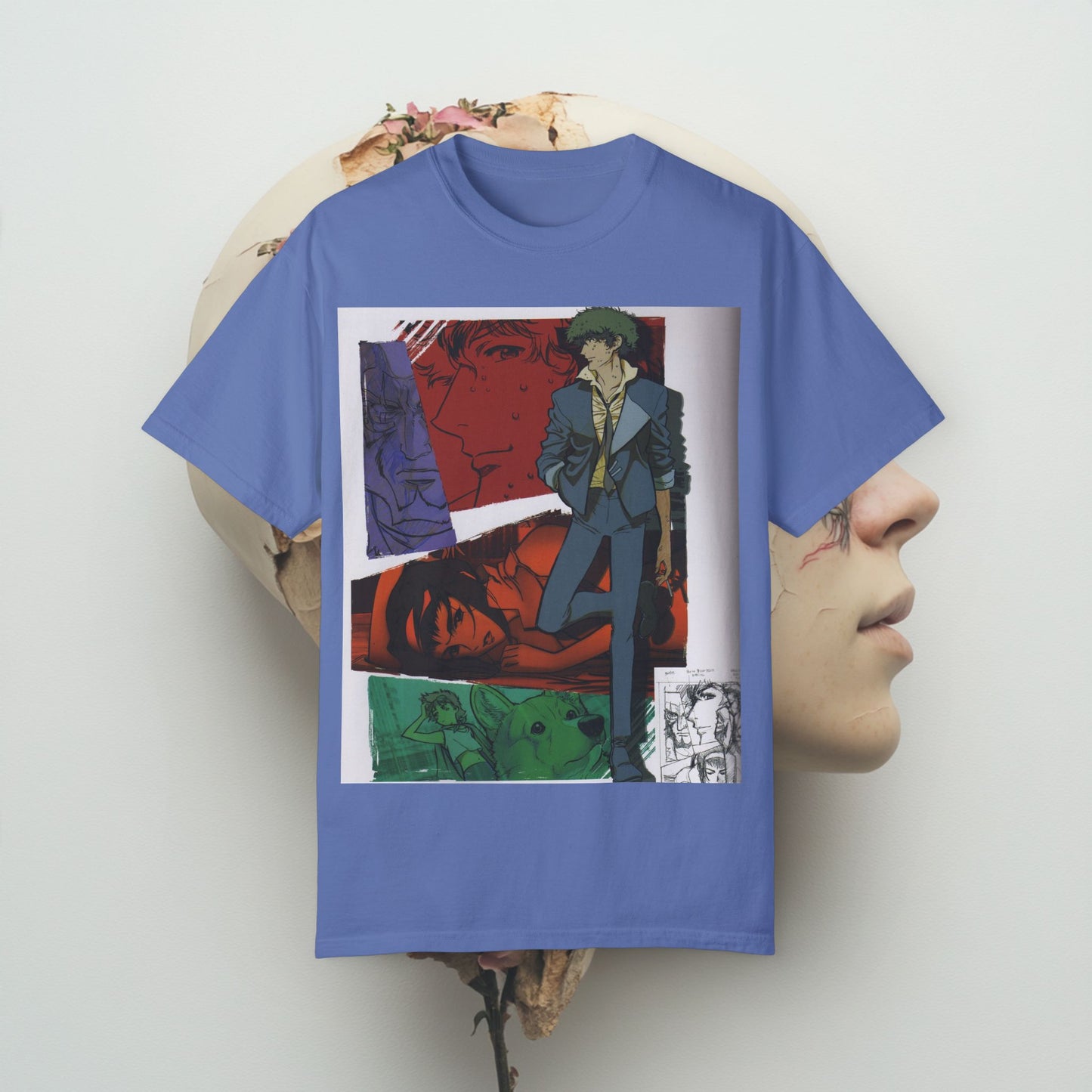 Cowboy Bebop Art Collage T-shirt