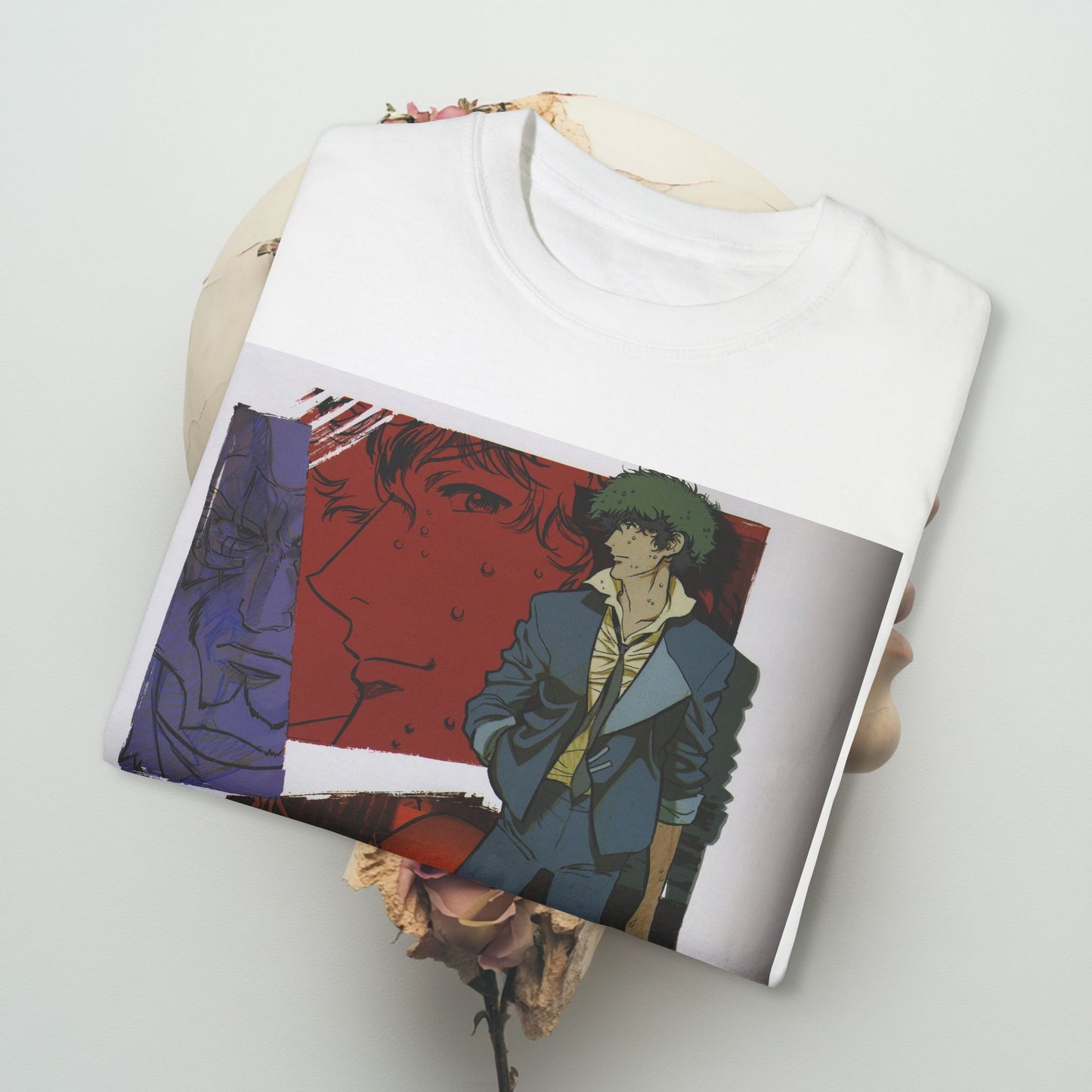 Cowboy Bebop Art Collage T-shirt