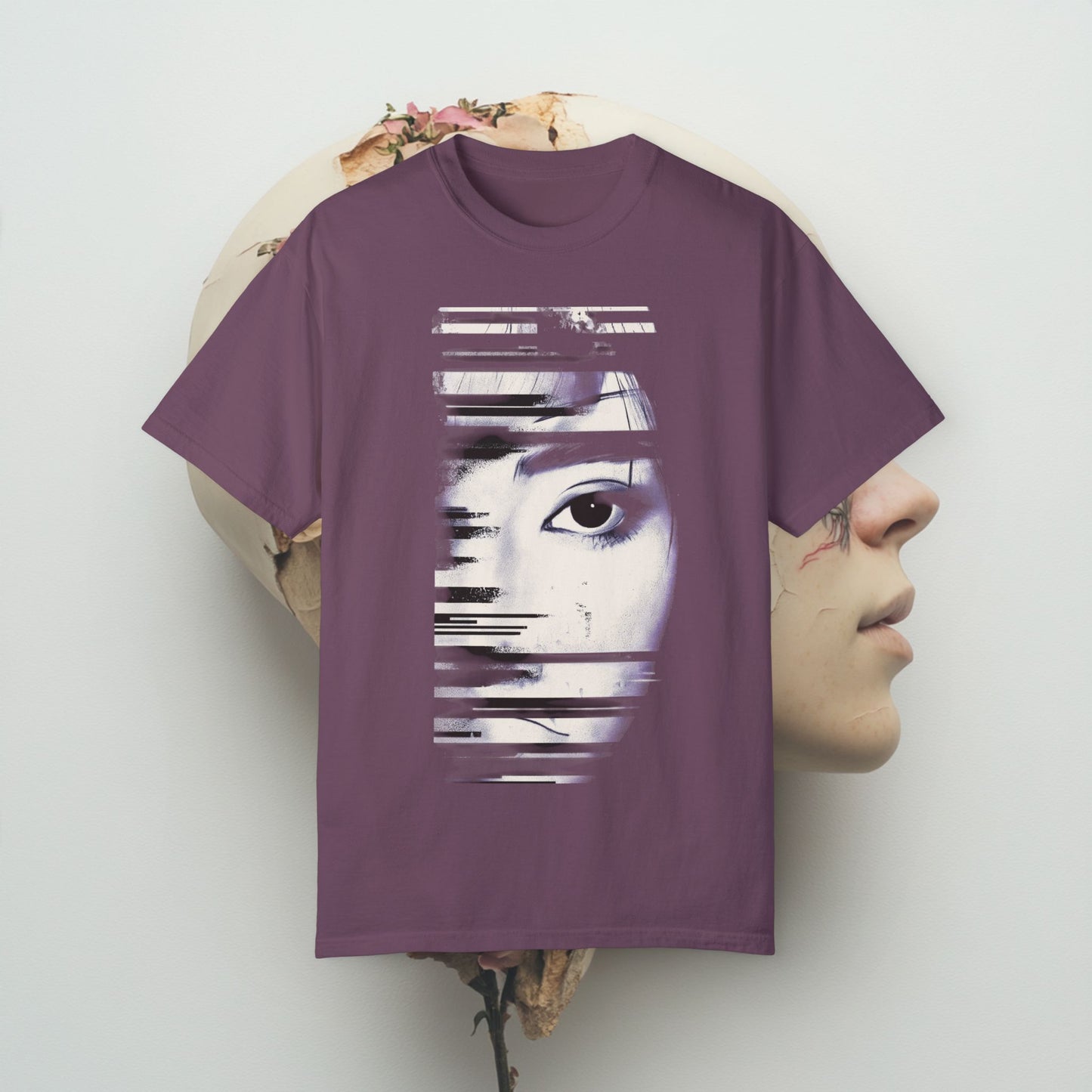 Soft Art Style Horror Girl Unisex T-shirt