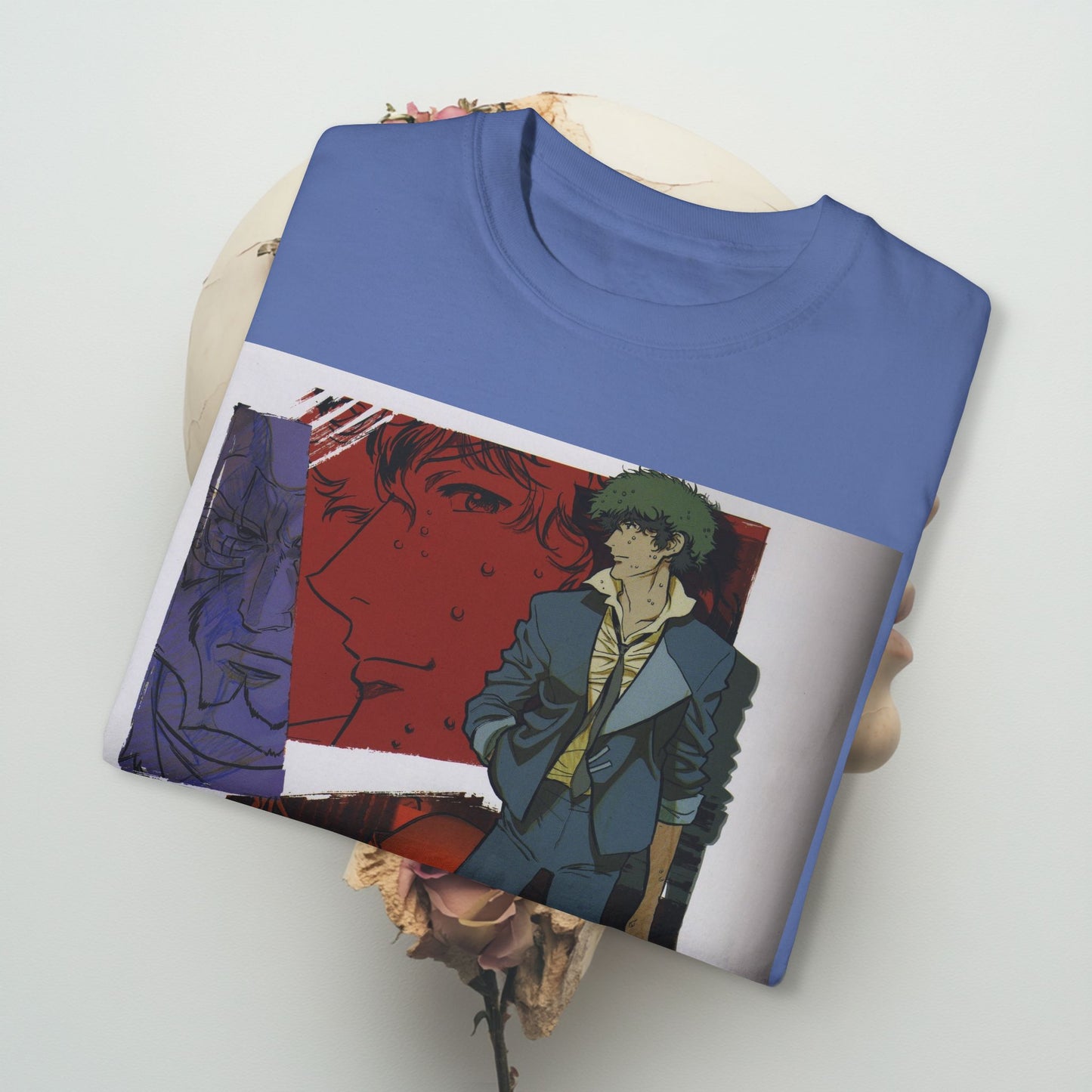 Cowboy Bebop Art Collage T-shirt