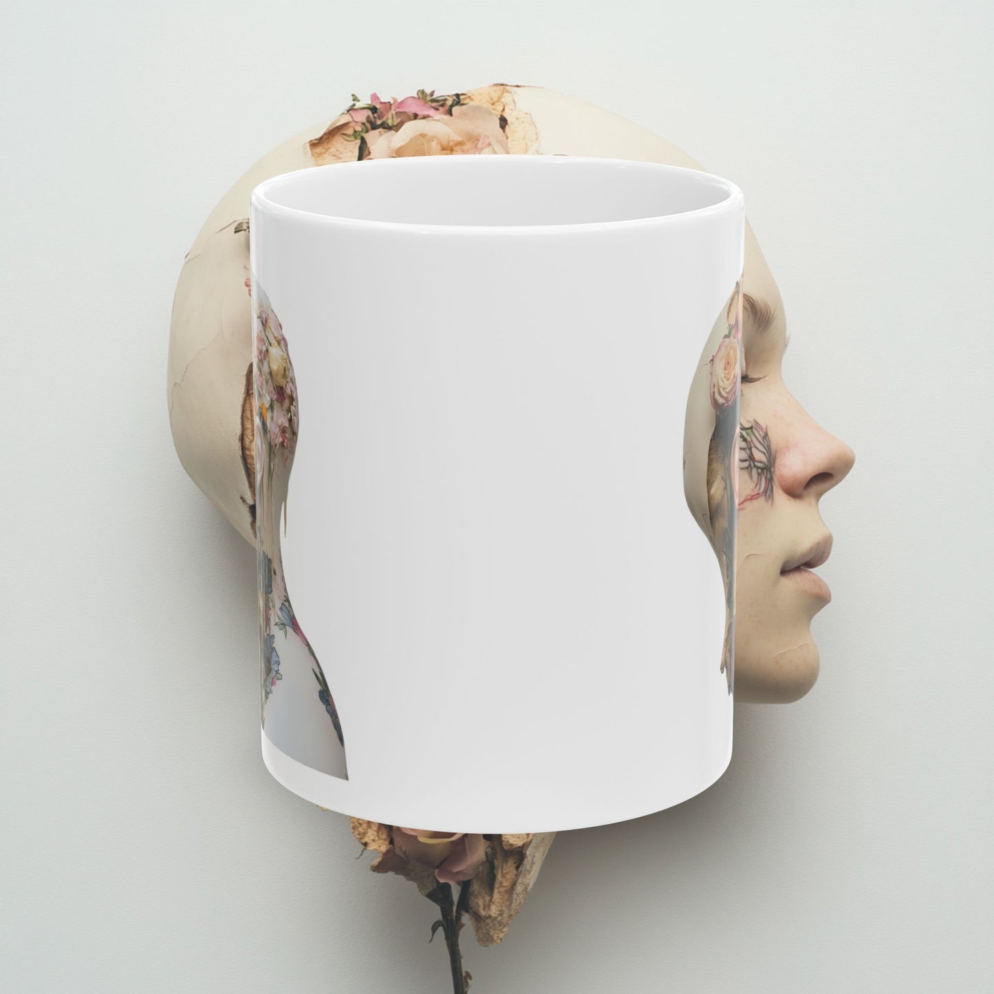 Flowered Girls Annihilated Ceramic Mug