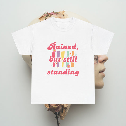 Ruined but still standing Unisex Heavy Cotton Tee