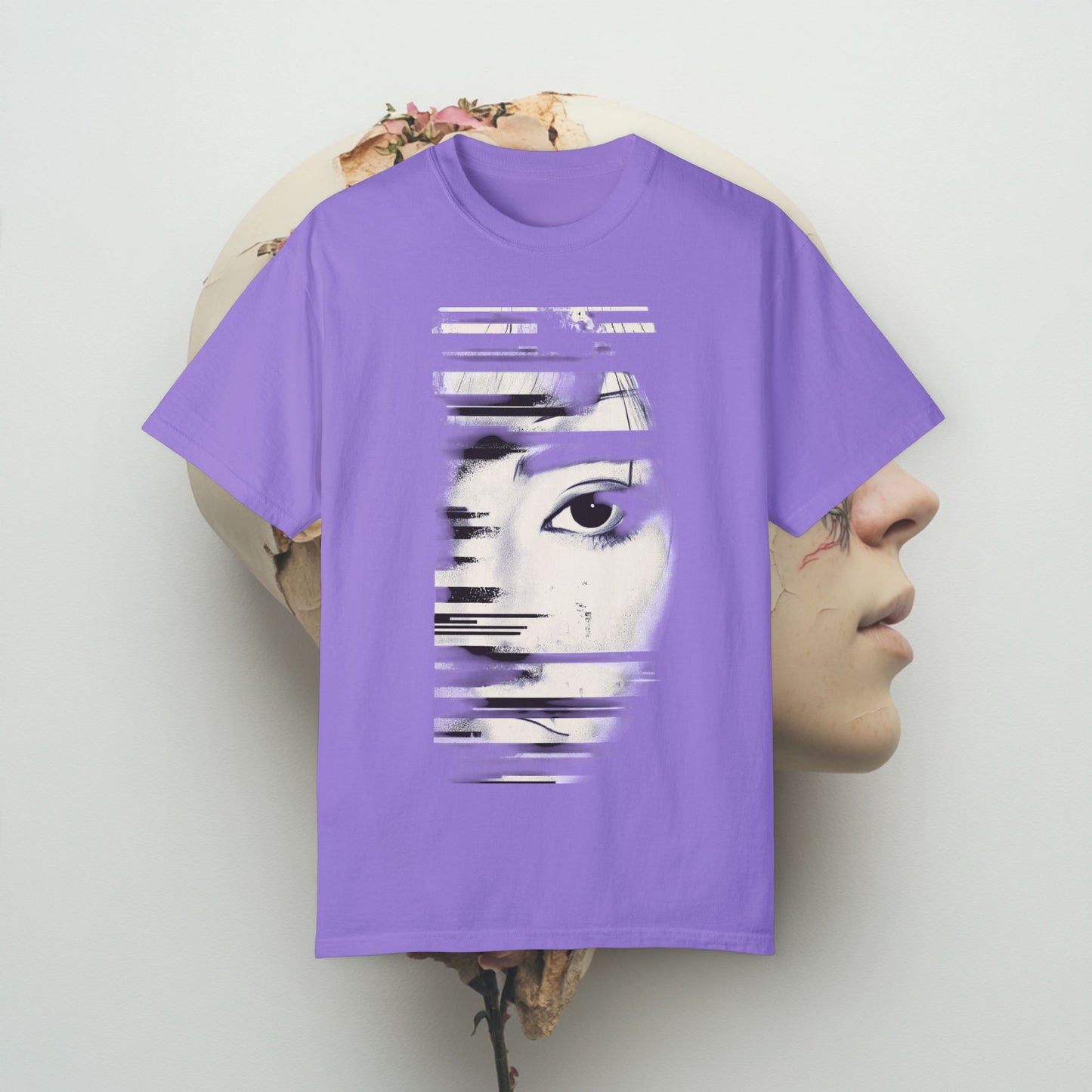 Soft Art Style Horror Girl Unisex T-shirt