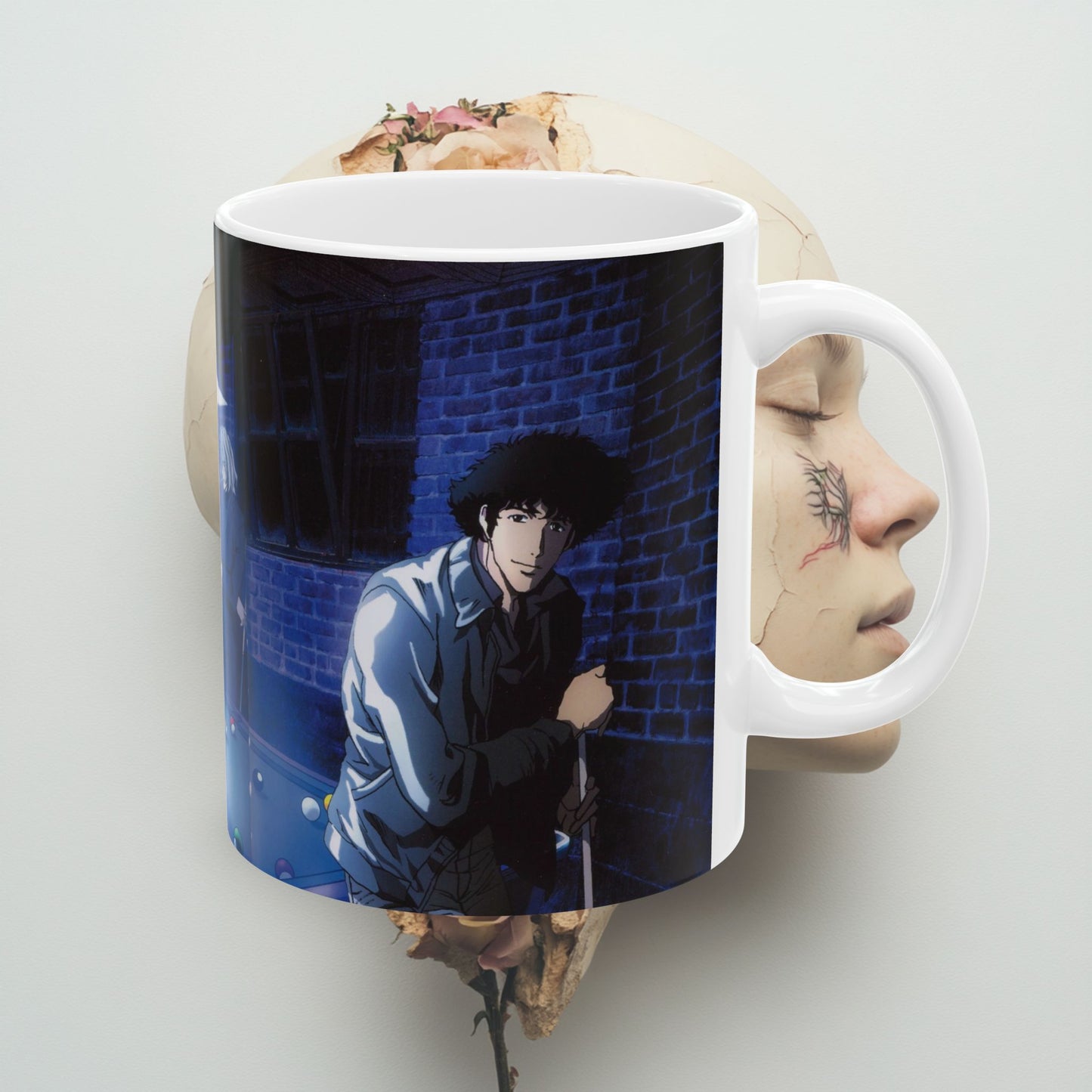 Cowboy Bepop Ceramic Mug, Anime Lover Gift, Retro Coffee Cup,  Tea Mug, Unique Bebop Fan Present